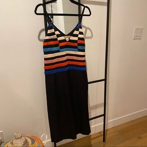 Mara Hoffman NWOT embroidered linen shift dress